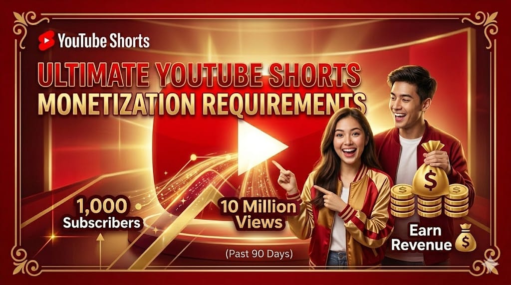 YouTube Shorts Monetization Requirements 2026: How to Earn Money