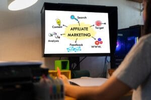 Affiliate marketing website