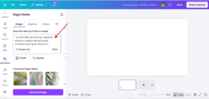 canva magic media prompt